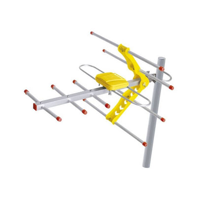 Antena para TV Satelital Exterior Ledstar LTV-8E