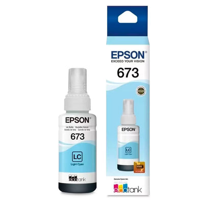 Tinta Epson Original 673 Light Cyan