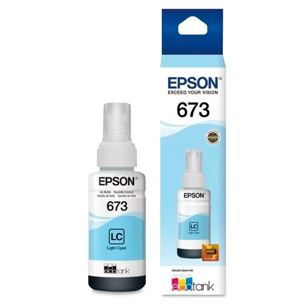 Tinta Epson Original 673 Light Cyan