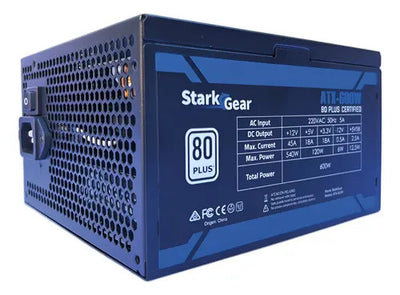 Fuente Stark Gear 600W 80 Plus White