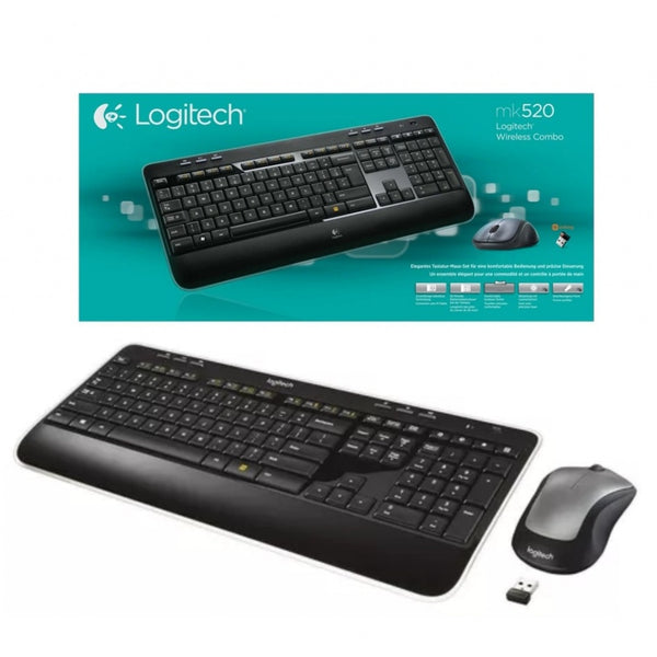 Teclado y Mouse Logitech Inalambrico MK520