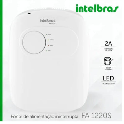 Fuente de Respaldo s/Batería 12v 2a Intelbras FA1220s