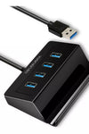 Hub USB 3.0 Yuanxin USB3-HC21 4 Puertos c/Soporte celular