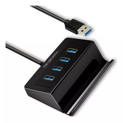 Hub USB 3.0 Yuanxin X-3209Q 4 Puertos c/Soporte celular 0.6m