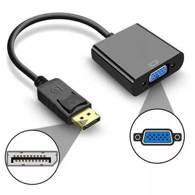 Adaptador Display Port (M) a VGA (H) Roditec
