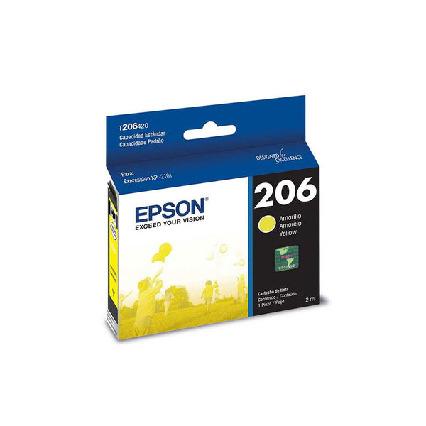 Cartucho Epson 206 Amarillo Original