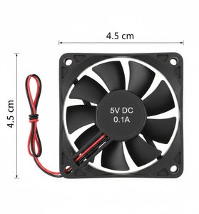Fan Cooler Roditec 4,5 x 4,5 cm 5v