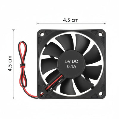 Fan Cooler Roditec 4,5 x 4,5 cm 5v