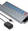 Hub USB 8 puertos 3.0 con alimentación Rocketek