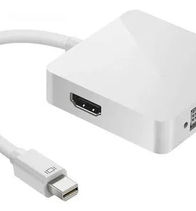 Adaptador Mini DisplayPort a HDMI/DVI/DP Roditec