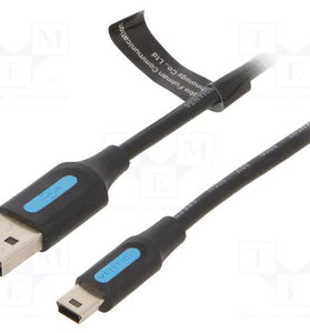 Cable USB Mini a USB 3 Mts. COMBI Vention