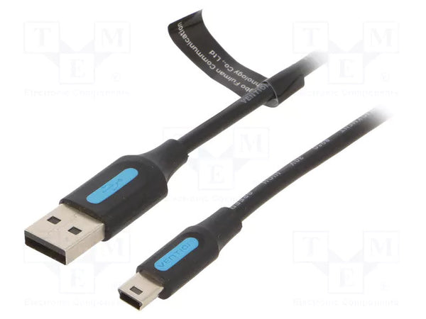 Cable USB Mini a USB 3 Mts. COMBI Vention