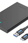 Gabinete para disco 2.5 USB 3.0 Vention