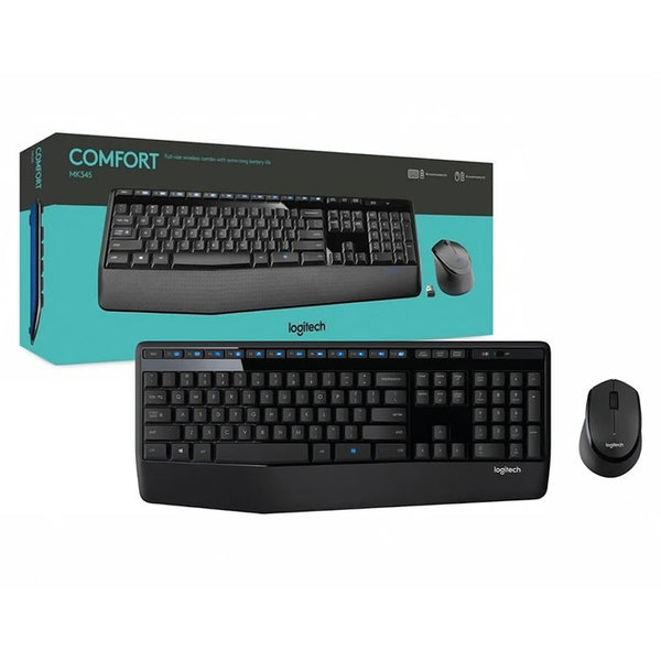 Teclado y Mouse Logitech Inalambrico USB MK345 Español