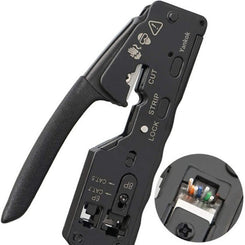 Pinza Crimpadora Pass Through RJ11-45 CAT 5,6,7,8