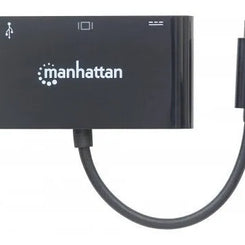 Adaptador USB C 3.1 a USB 3.0/VGA/USB C