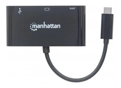Adaptador USB C 3.1 a USB 3.0/VGA/USB C