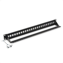 Patchera 24 bocas Modular c/soporte