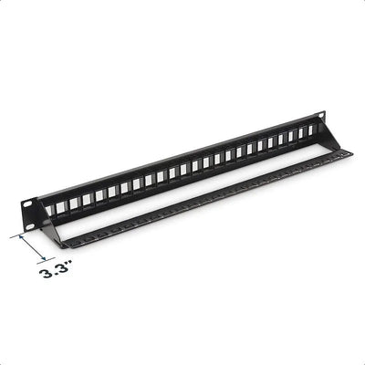 Patchera 24 bocas Modular c/soporte