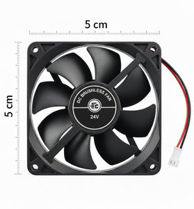 Fan Cooler Roditec 5 x 5 cm 24v