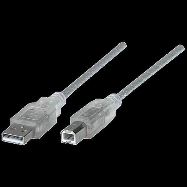 Cable USB Impresora A/B 1.8 mts Manhattan