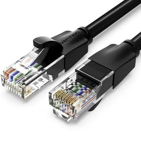 Patchcord Vention BLACK 5M CAT6 IBEBJ