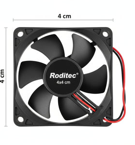 Fan Cooler Roditec 4 x 4 cm. 5v