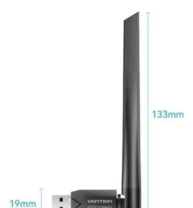 Adaptador Wi Fi de Doble Banda USB AC650 KDTB0 Vention