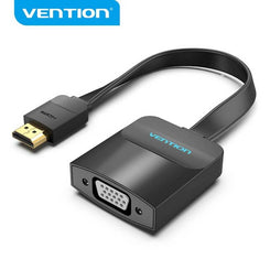 Adaptador HDMI a VGA Flat 0.15M Vention 74346