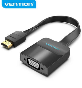 Adaptador HDMI a VGA Flat 0.15M Vention 74346