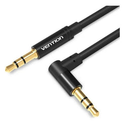 Cable Audio Stereo 1,5 Mts. Auxiliar Mini Plug 3,5 90° Venti