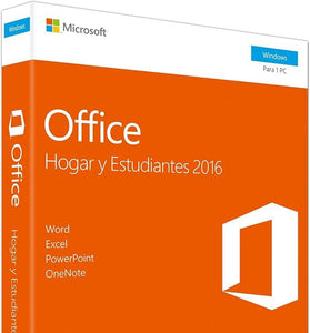 Microsoft Office Hogar y Estudiantes 2016