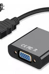 Adaptador HDMI M a VGA H c/audio genérico
