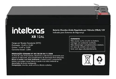 Bateria Intelbras 12V 6A F1 XB 12AL