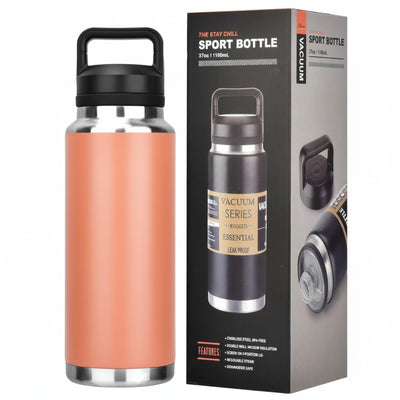 Termo 800 ML Sport Bottle color Salmon