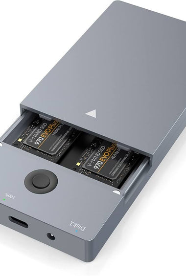 Gabinete Clonador Rocketek para disco M.2