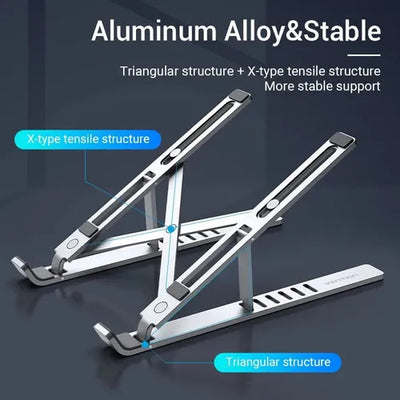 Soporte Notebook Aluminio Regulable Vention KDLI0