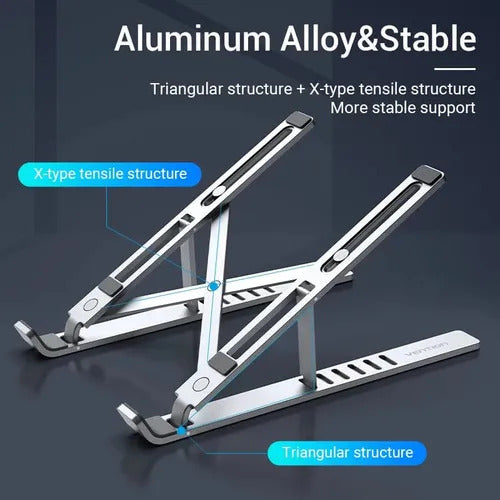 Soporte Notebook Aluminio Regulable Vention KDLI0