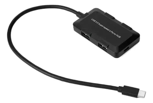 Hub USB-C  3.0  4 Puertos Roditec