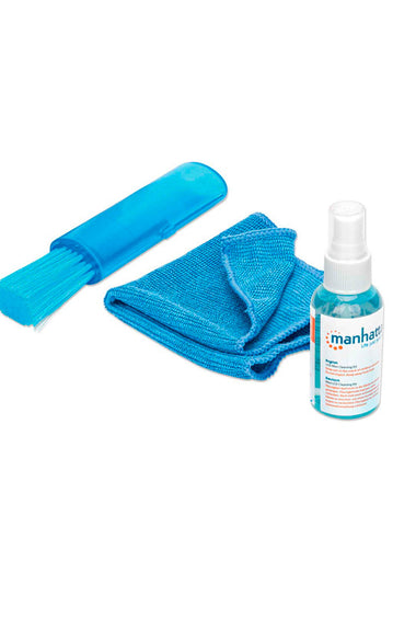 Limpiador LCD Manhattan 60ml c/paño y cepillo