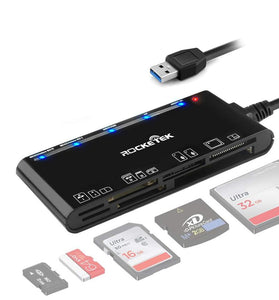 Lector de memorias Rocketek 7 en 1 CR7