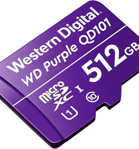 Memoria Micro SD WD Purple 512 Gb