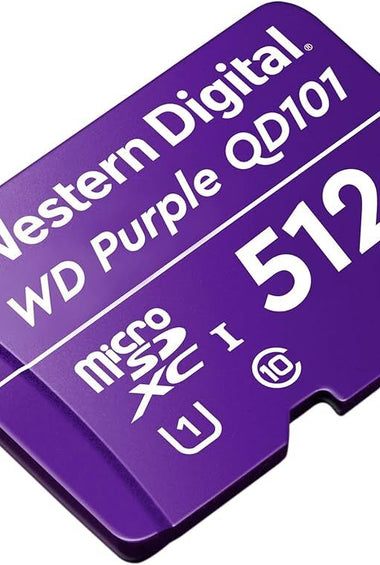 Memoria Micro SD WD Purple 512 Gb