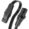 Patchcord Vention 3 Metros IBABI Negro FLAT Cat 6