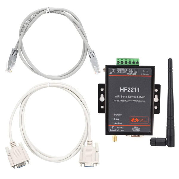Adaptador RS232 a puerto Ethernet TCP IP Inalámbrico Roditec
