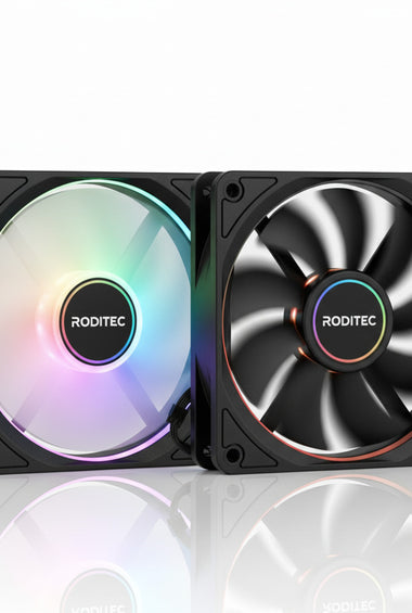 Fan Cooler 12 x 12 cm 12v Gamer Roditec