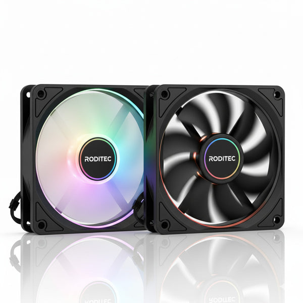 Fan Cooler 12 x 12 cm 12v Gamer Roditec
