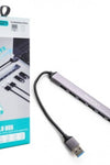 Hub USB 2.0 Treqa 7 Puertos (USB-730)
