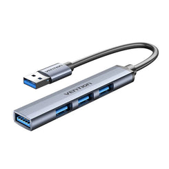 Hub USB 3.0 Mini Hub Gris Metalico CKOHB Vention