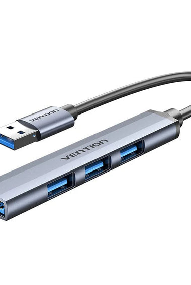 Hub USB 3.0 Mini Hub Gris Metalico CKOHB Vention